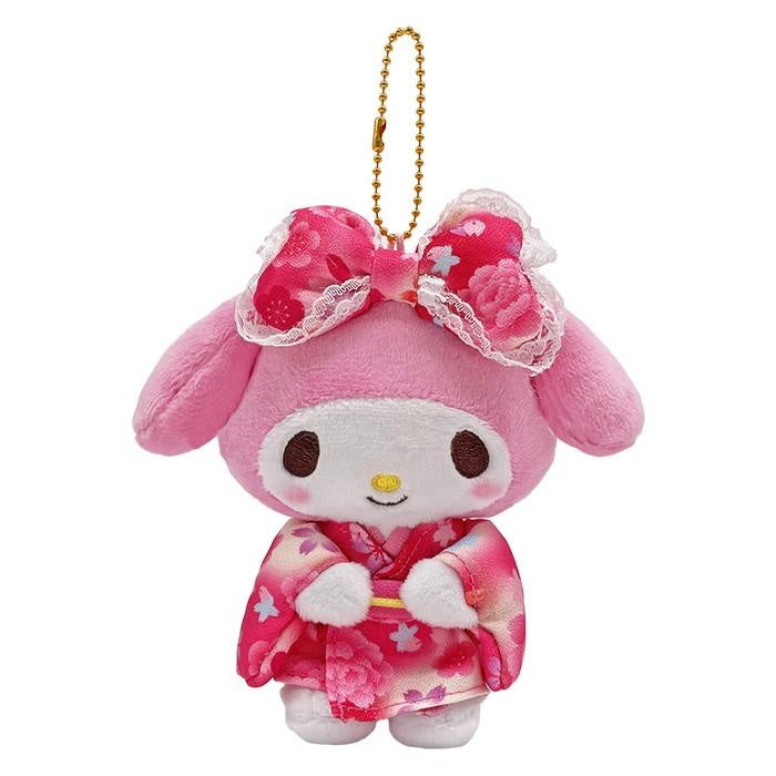SANRIO Characters Gradient Kimono MC Plush Mascot (My Melody)