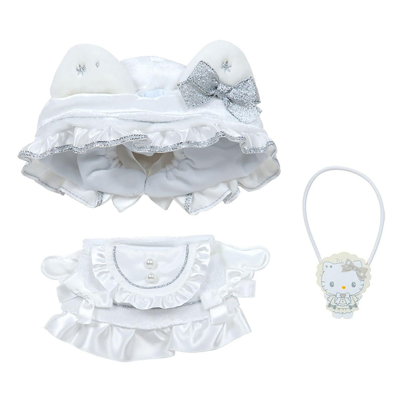 SANRIO Hello Kitty Plush Costume “Pure White Angel” Outfit