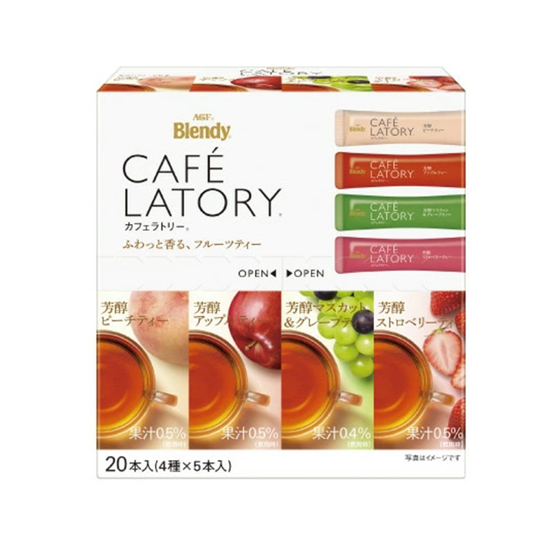 AJINOMOTO AGF Blendy Café Latory Fruit Tea Assortment