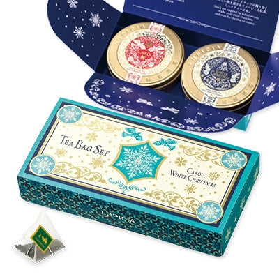 LUPICIA Holiday Petit 2-Tin Tea Bag Set