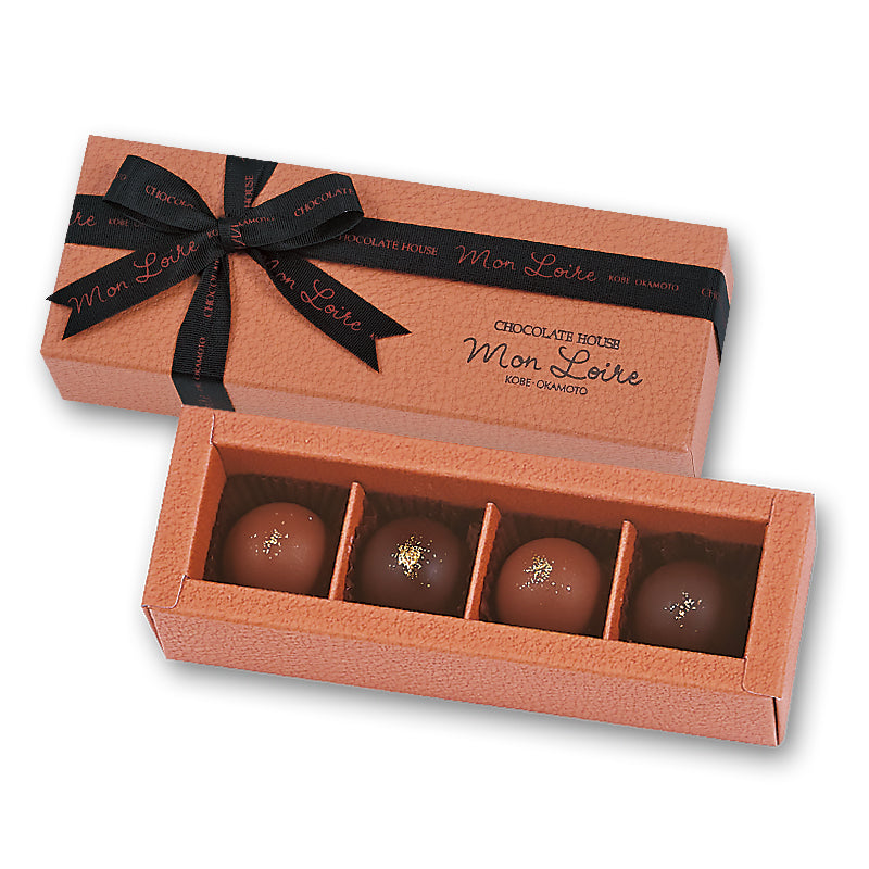 MONLOIRE Liquor Filled Chocolate Gift Box 4pcs