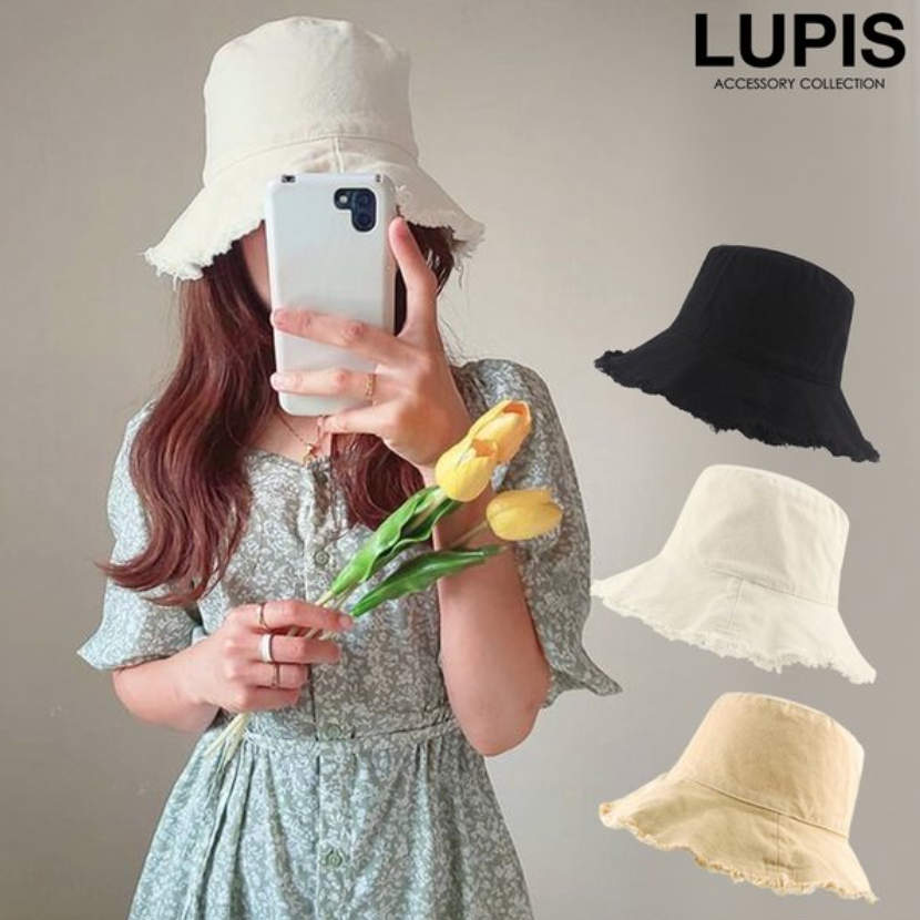 LUPIS Tassel Bucket Hat