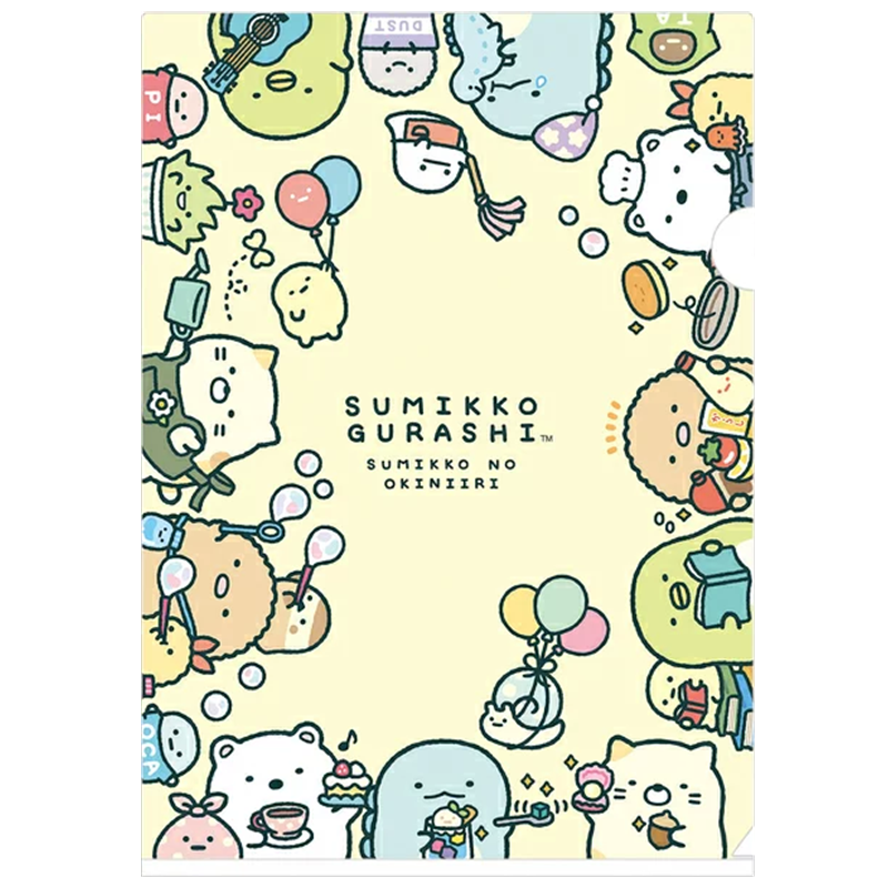 SAN-X Sumikko Gurashi Cute A4 Clear Folder