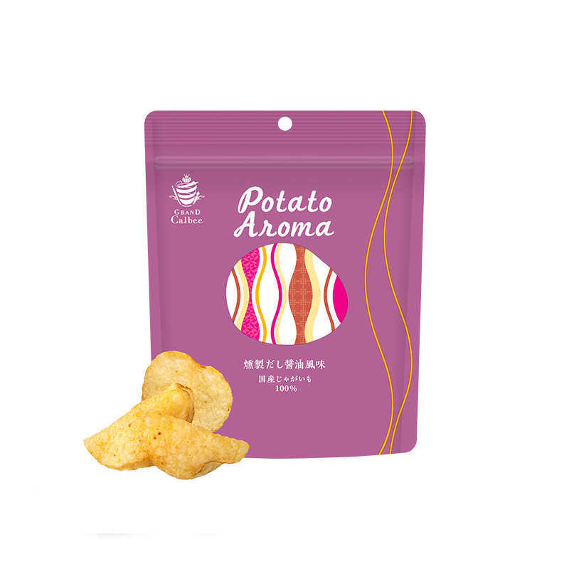 GRAN CALBEE Potato Aroma Smoked Soy Sauce & Dashi Flavor