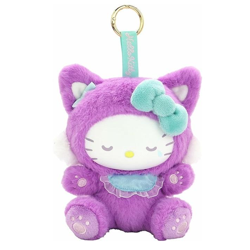 SANRIO Hello Kitty Cat Costume Plush Keychain