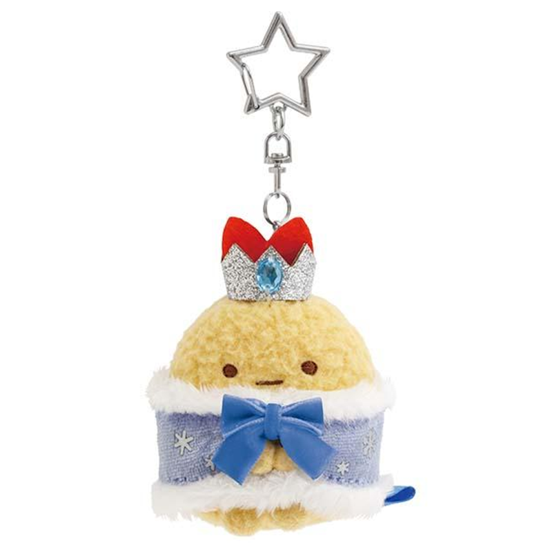 SAN-X Sumikko Gurashi Plush Ebifurai no Shippo and Ajifurai no Shippo Keychain