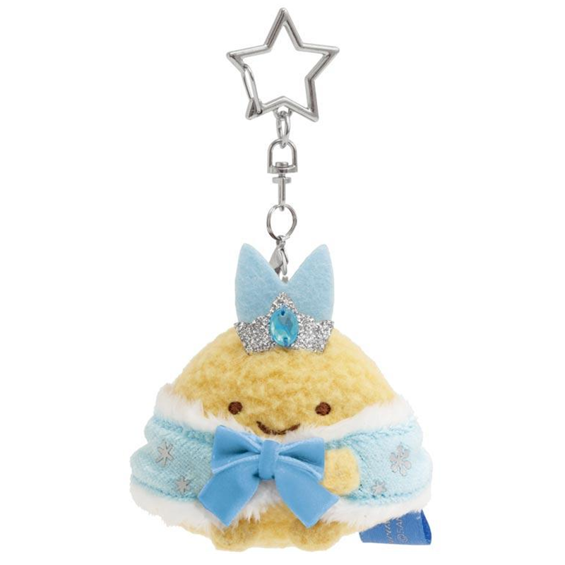 SAN-X Sumikko Gurashi Plush Ebifurai no Shippo and Ajifurai no Shippo Keychain