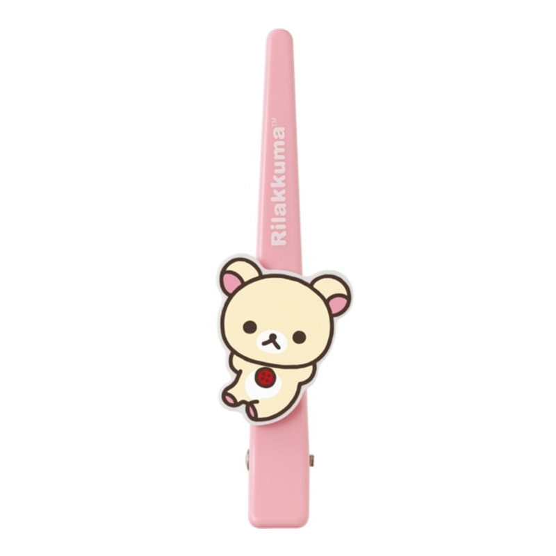 RILAKKUMA Long Hair Clip - Korilakkuma / Rilakkuma