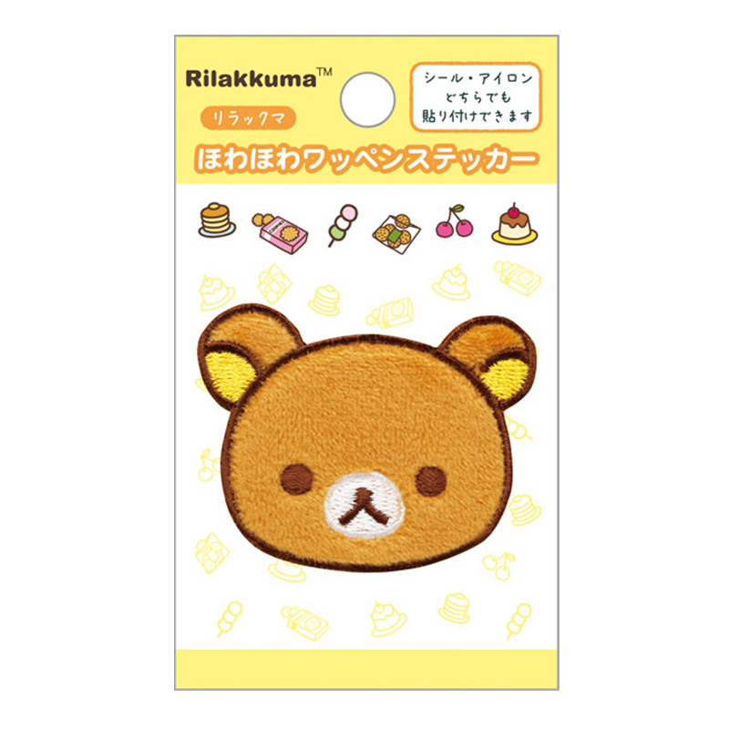 SAN-X Rilakkuma Bow Series Plush Embroidered Patch