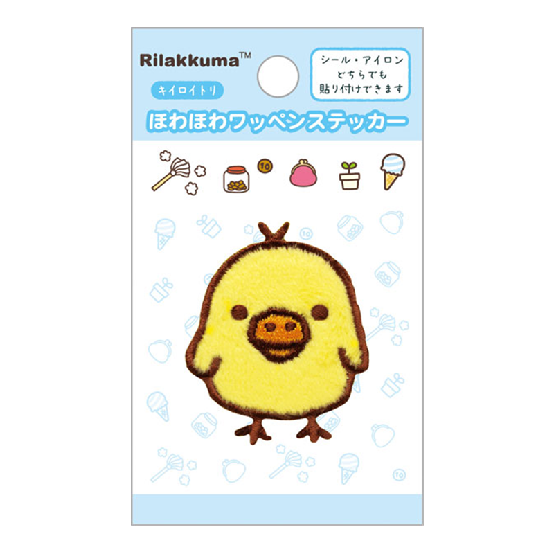 SAN-X Rilakkuma Bow Series Plush Embroidered Patch