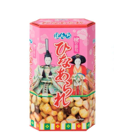 BONCHI Boxed Hinamatsuri Colorful Rice Cracker