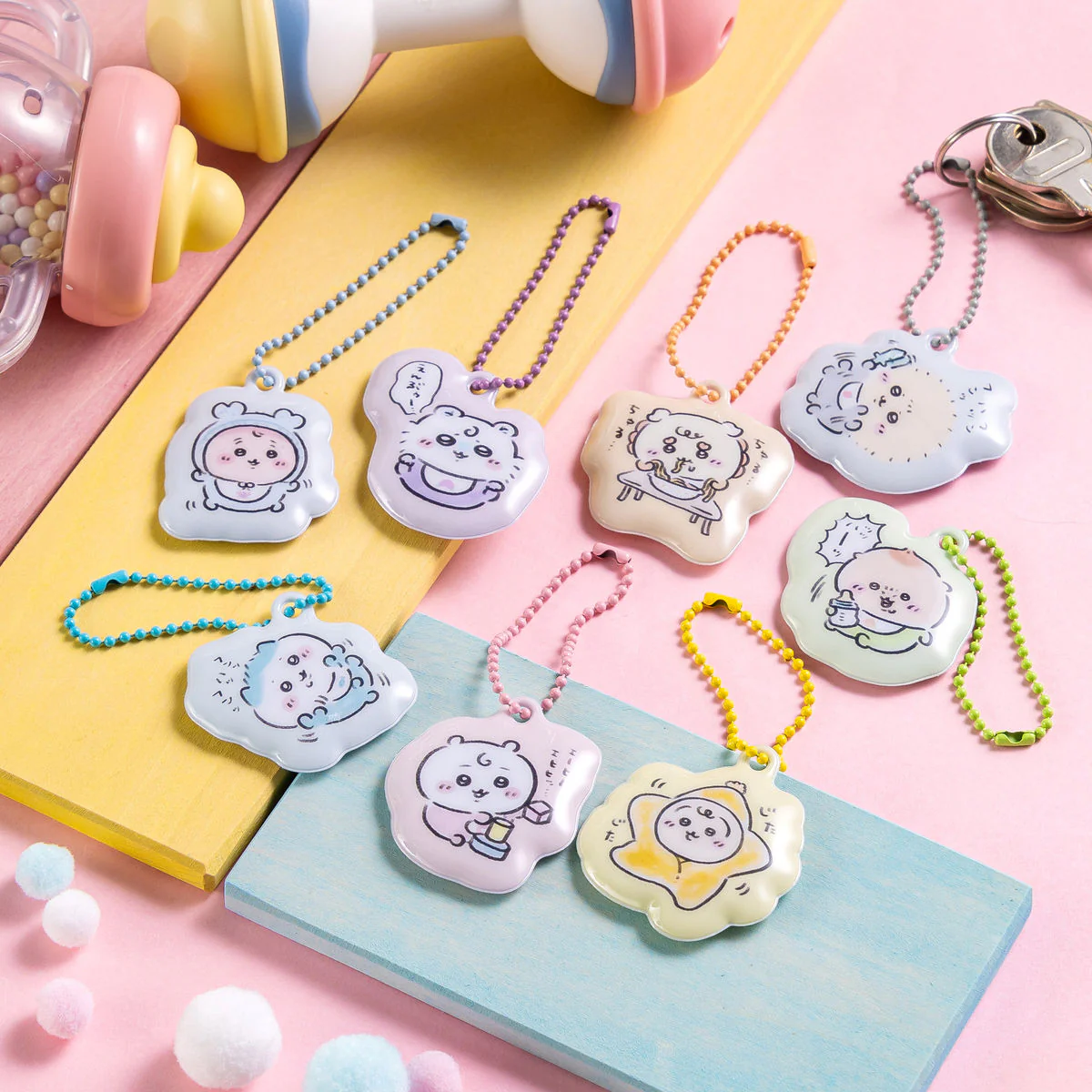 CHIIKAWA MARKET Chiikawa Baby PVC Pendant Blind Box (Random 1 Of 8)