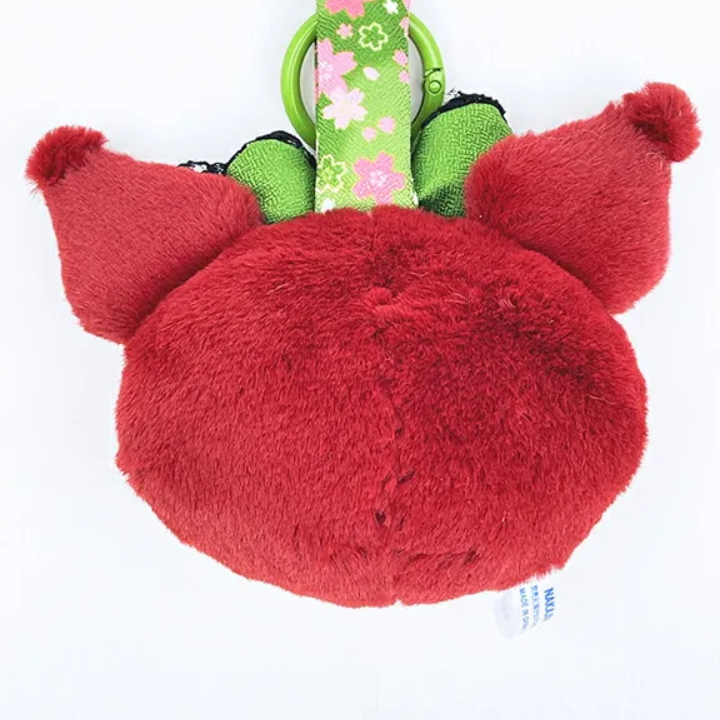 SANRIO Matcha Kimono Face Tag Plush Keychain
