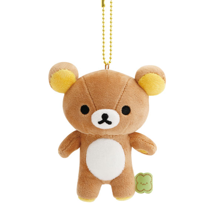 SAN-X Rilakkuma "Always Together" Plush Toy Keychain