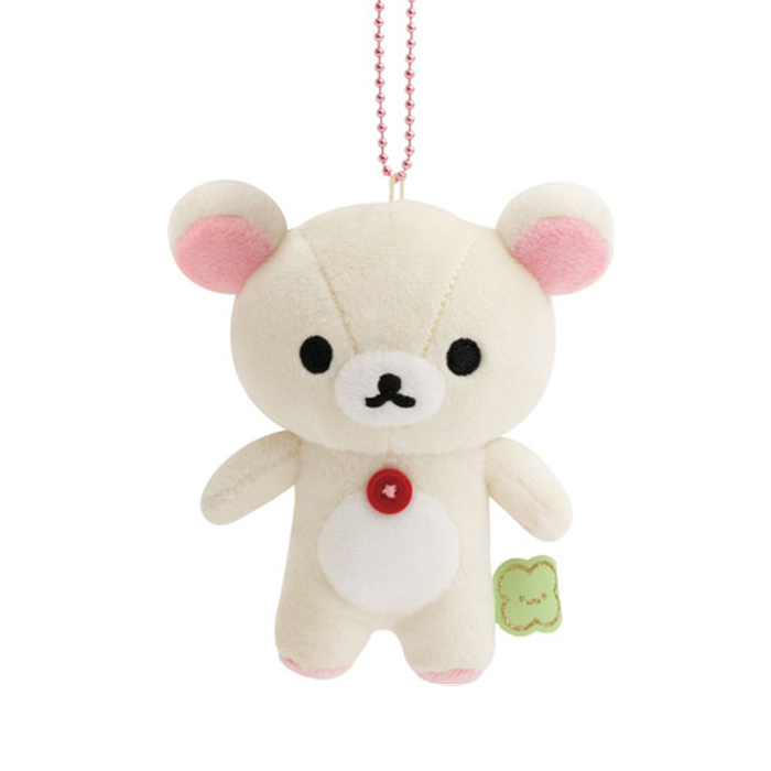 SAN-X Rilakkuma "Always Together" Plush Toy Keychain