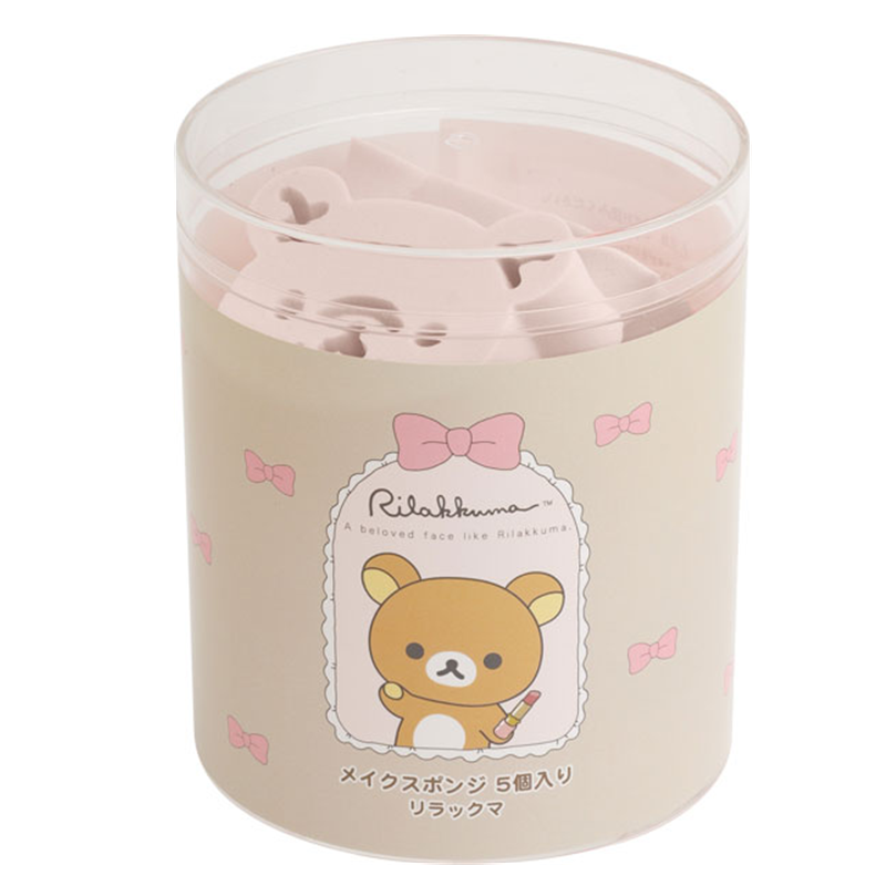 SAN-X Makeup Rilakkuma Makeup Sponges