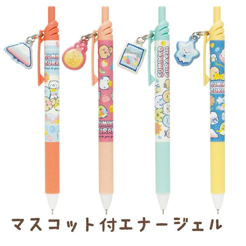 PENTEL EnerGel S SAN-X Sumikko Gurashi Gummy Party Ballpoint Pen (Random Single Pen)