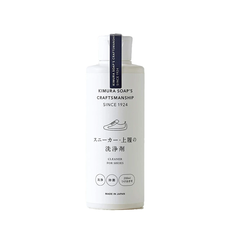 KIMURA SOAP CRAFTSMANSHIP Disinfecting Cleaner for Sneakers & Indoor Shoes