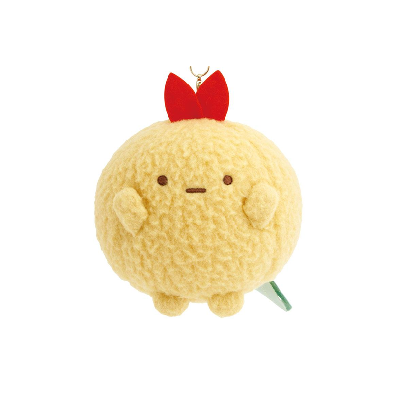 SAN-X Sumikko Gurashi Tanuki's Round Restaurant Plush Keychain