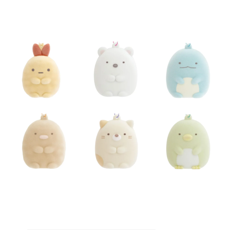 SAN-X Sumikko Gurashi Tanuki's Round Restaurant Felt Keychain