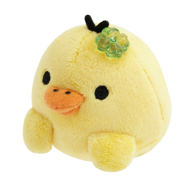 SAN-X Rilakkuma Chairoikoguma's Kumakyun Days Palm-Sized Plush Toy (Random 1 Of 6)