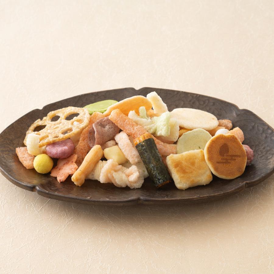 OGURASANSOU Kyo no Fukiyose: Koishikaruramu Rice Cracker Assortment