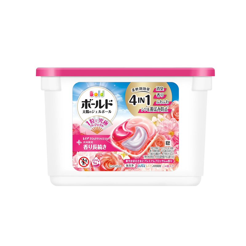P&G Bold 4-In-1 Bright Sun And Premium Blossom Scented Laundry Detergent Pods