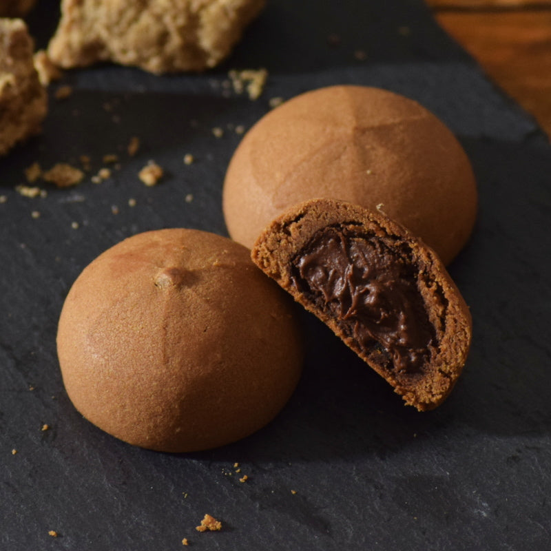 OKASHI GOTEN Okinawan Brown Sugar Chocolate Lava Manju Buns