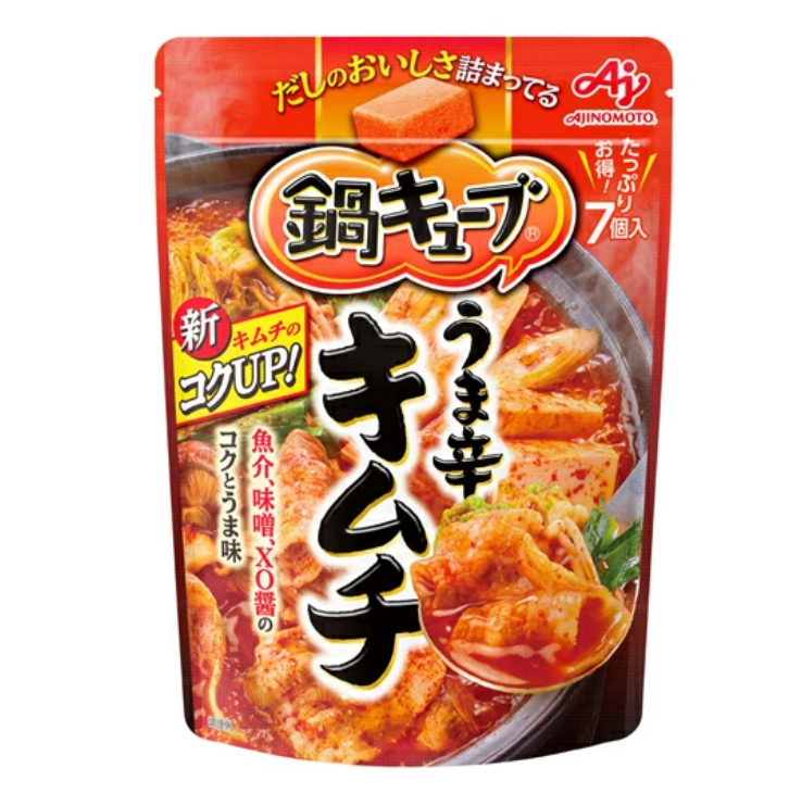 AJINOMOTO Umakara Kimchi Nabe Hot Pot Cubes