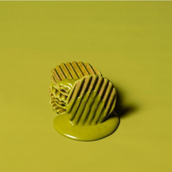 MILK BATON The Waffle Matcha – Matcha Chocolate Covered Waffle Cookies