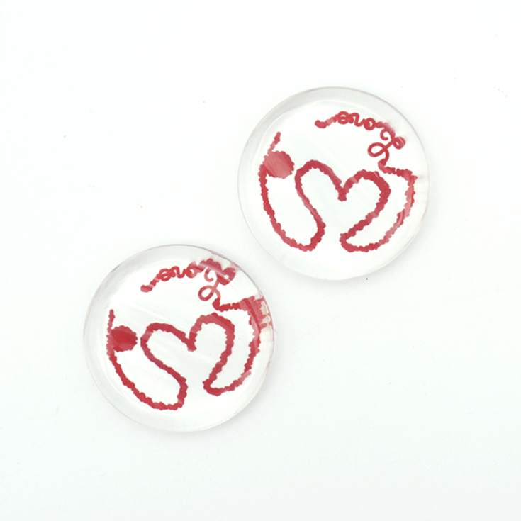 HYOZAEMON Genji Red Thread Of Fate Couple's Chopstick Set