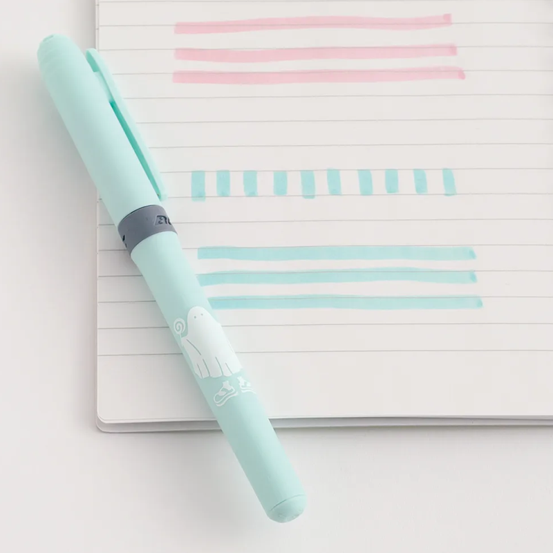 GREEN FLASH Wearing Shoes Ghost Highlighter Pen