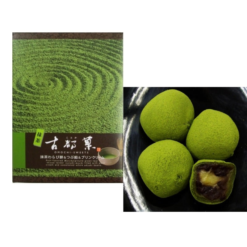 HAKUSHINDO Kotonoka Matcha Red Bean Daifuku