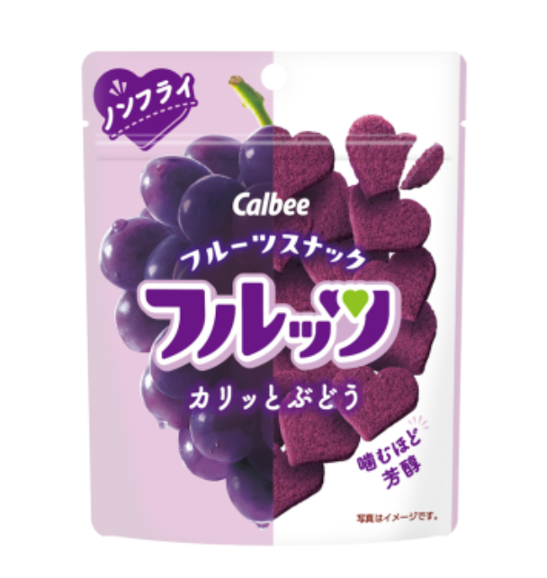CALBEE Fruits Crispy Grape Fruit Snack