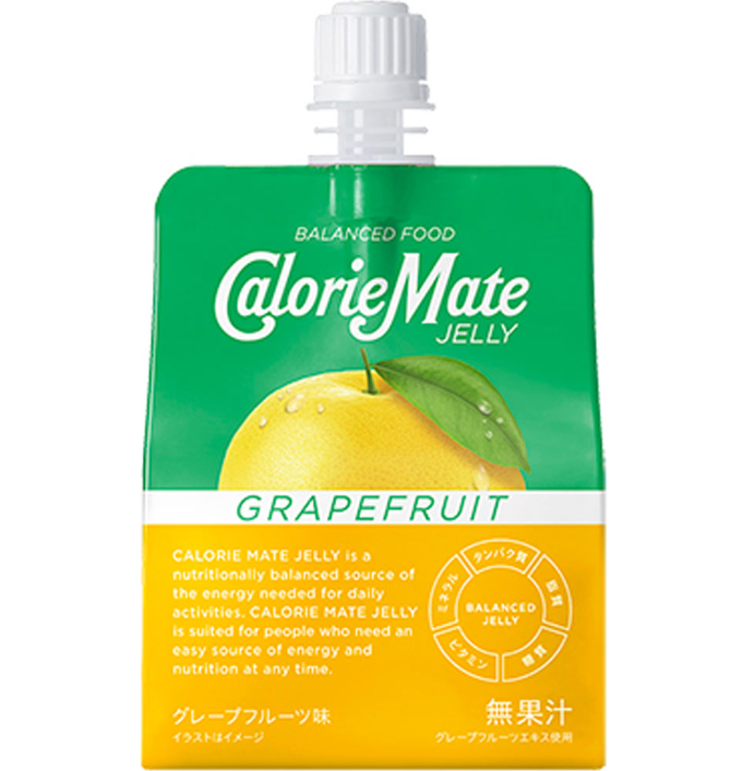 OTSUKA CalorieMate Jelly (Apple / Grapefruit Flavor)