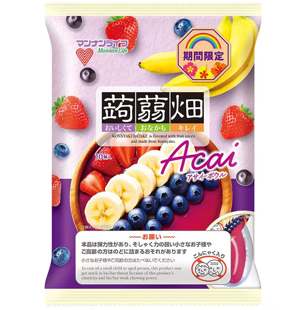 MANNANLIFE Açai Konjac Jelly