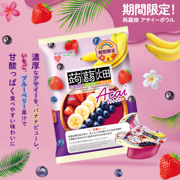 MANNANLIFE Açai Konjac Jelly