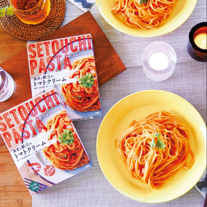 SETOUCHI LEMON FARMS Setouchi Shrimp and Scallop Tomato Cream Pasta Sauce