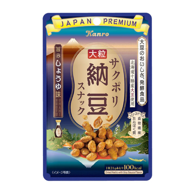 KANRO Natto Soy Sauce Flavored Soybeans