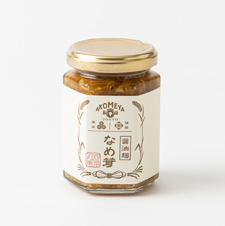 AKOMEYA TOKYO Shoyu Koji Nametake – Enoki Mushrooms in Soy Sauce & Rice Malt