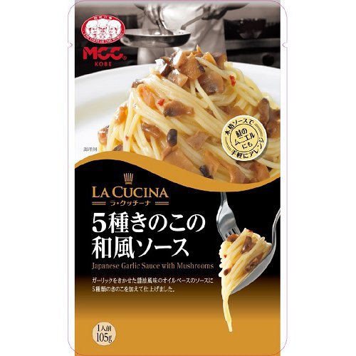 MCC Japanese Garlic Pasta Sauce with Mushrooms