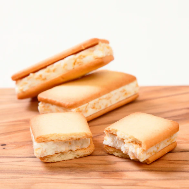 YUKISHIO Salted Butter Cream Sandwich Cookies