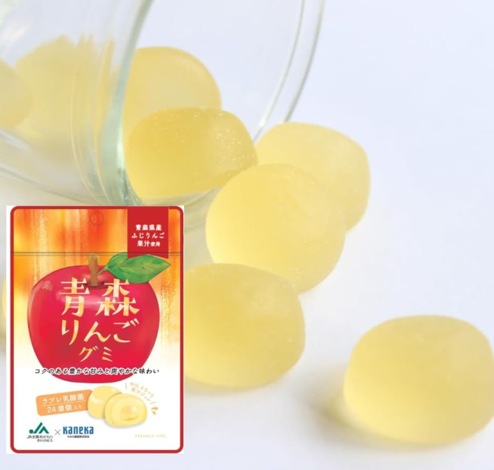 KANEKA Aomori Apple Gummy with Labre Lactic Acid Bacteria