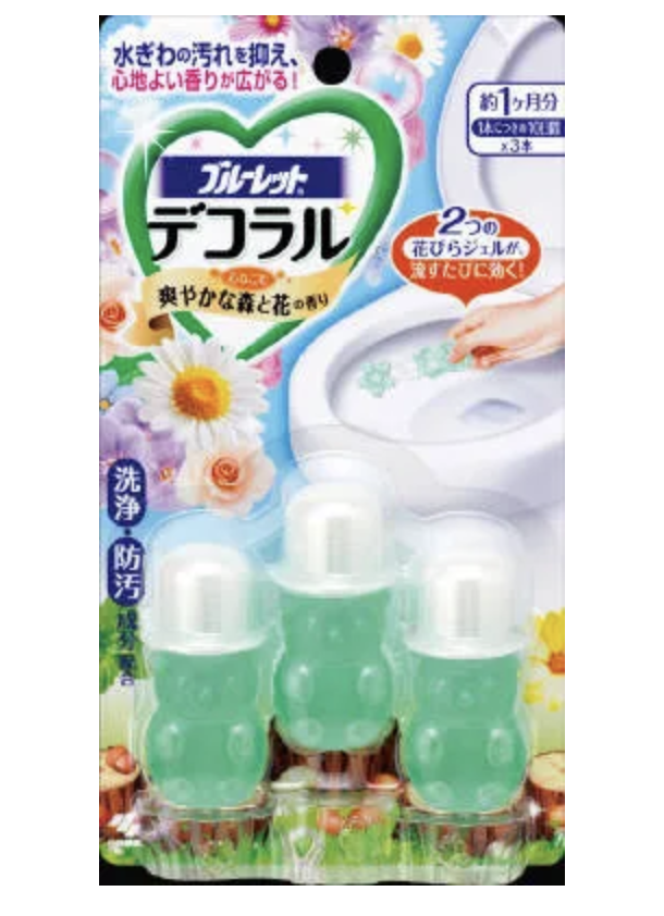 KOBAYASHI Bluelet Decoral Toilet Bowl Deodorizer