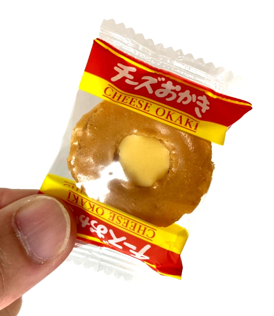 BOURBON Cheese Okaki Rice Crackers